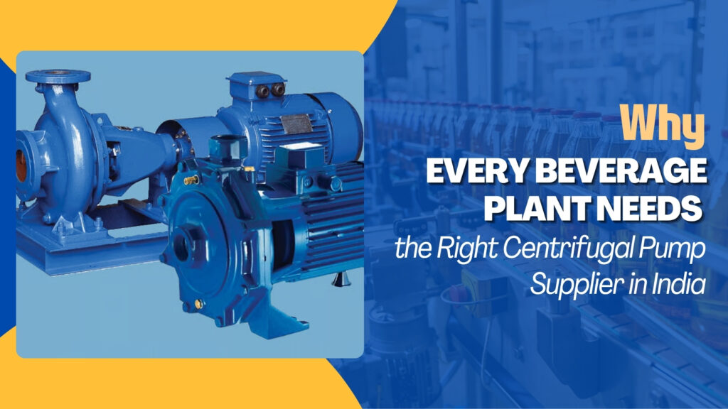 centrifugal pump supplier in india