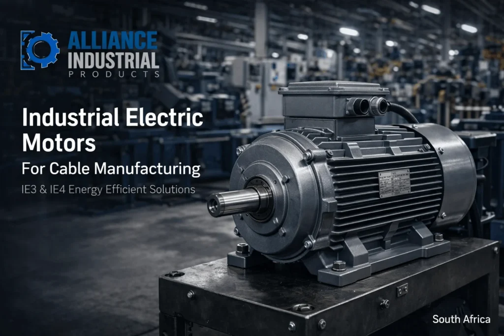 Industrial electric motors for cable manufacturing in South Africa thumbnail image