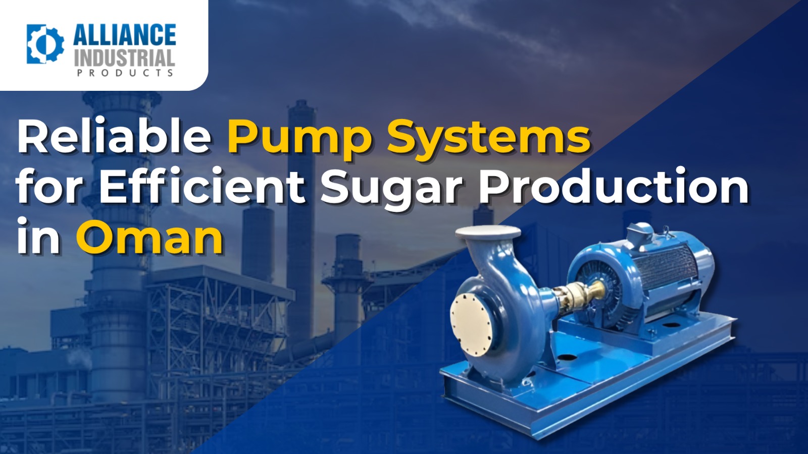 Centrifugal Pumps for Sugar Plants in Oman