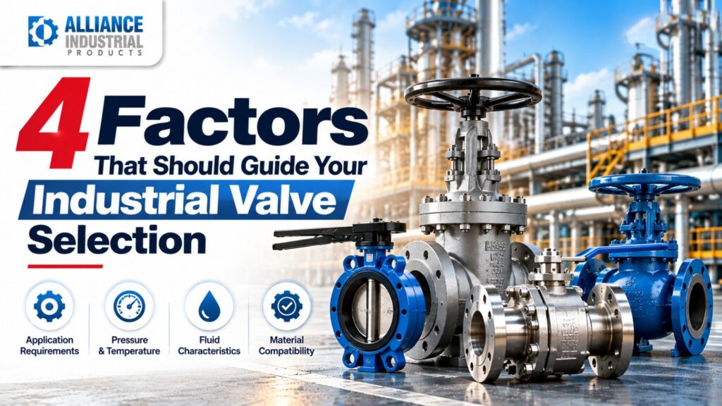 industrial valve selection