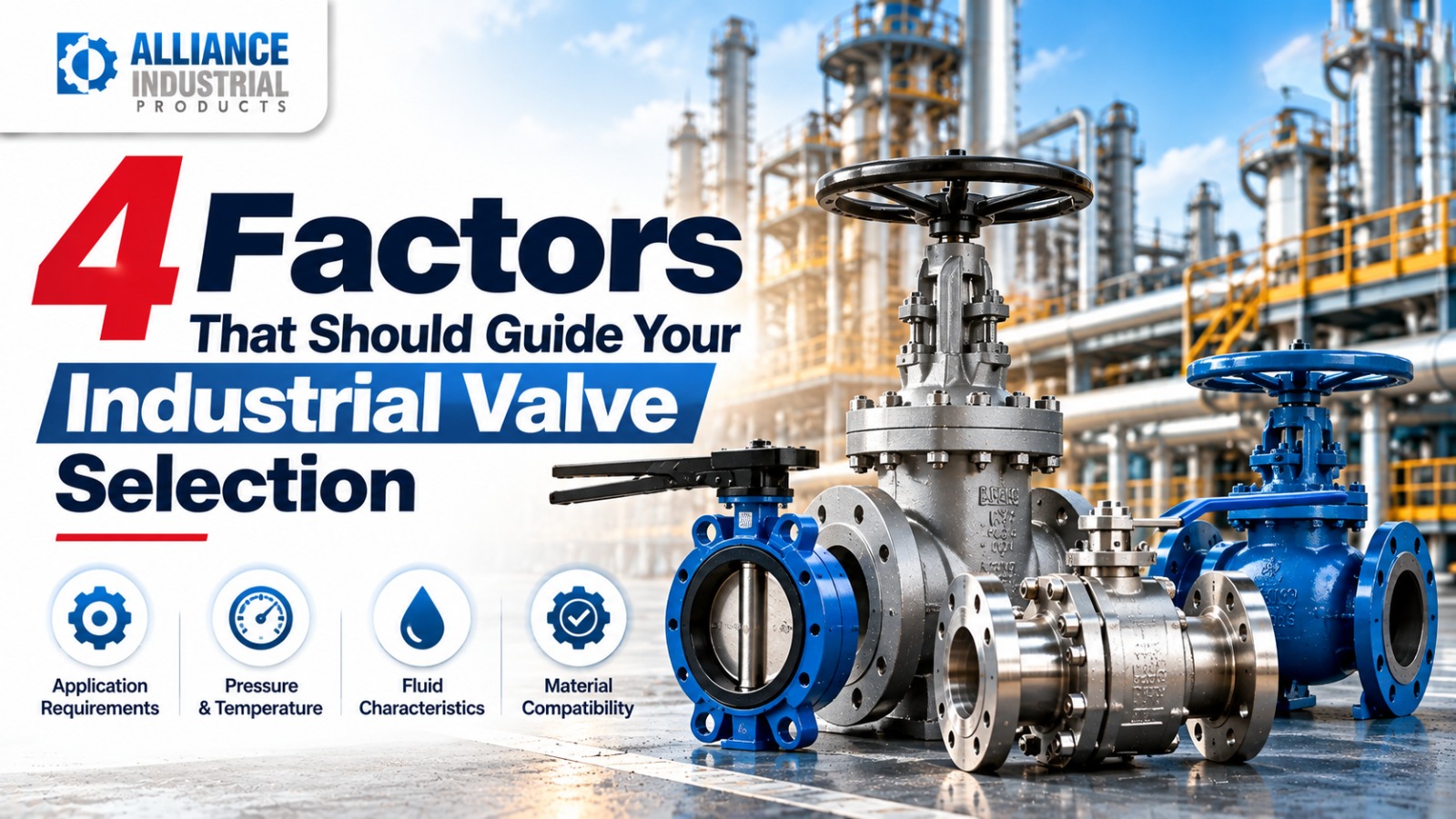 industrial valve selection